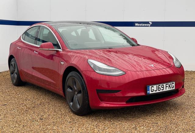 Tesla Model 3 0.0 Standard Plus 4dr Auto Saloon Electric RED