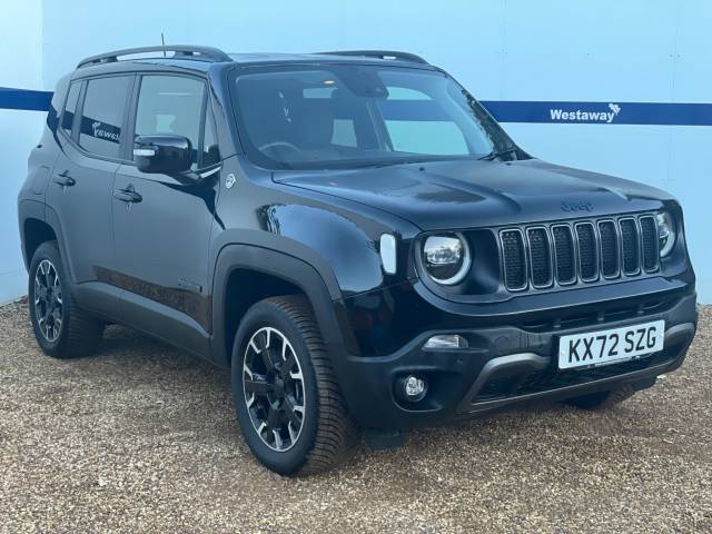 Jeep Renegade 1.3 Turbo 4xe PHEV 240 Trailhawk 5dr Auto Estate Petrol / Electric Hybrid BLACK