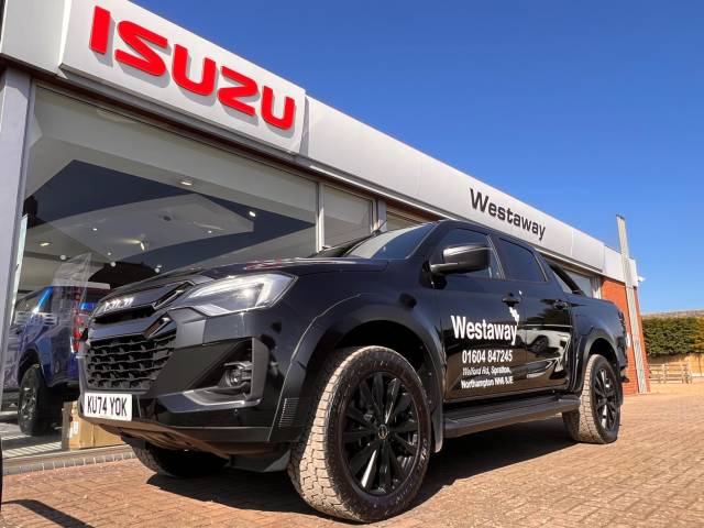 Isuzu D-max 1.9 V-Cross Double Cab 4x4 Auto Pick Up Diesel BLACK