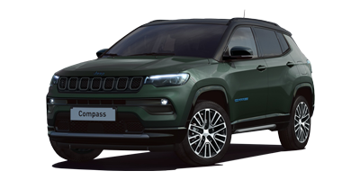 Jeep Compass - Techno Green and Black Roof